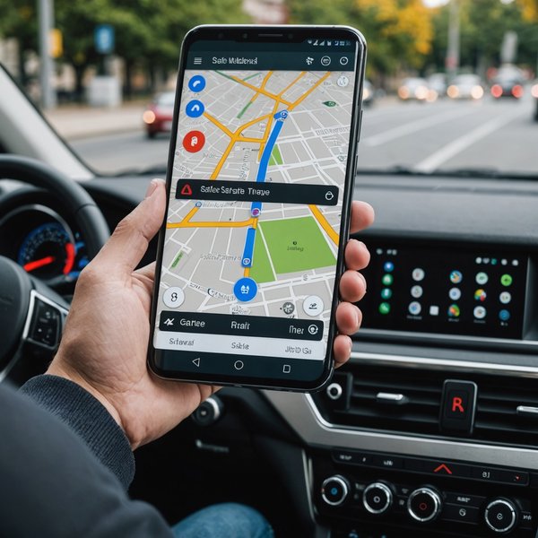 Comment configurer et utiliser le mode de conduite sur un smartphone Android pour une conduite sécurisée?